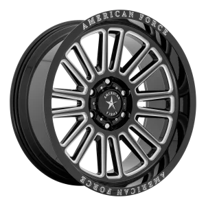 American Force Cast – AC003 WEAPON – Black – 22″x10″ -18mm – Summer Wheels – AC003BB22106318N